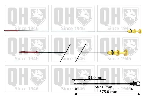 Щуп масляний Quinton Hazell QOD102 (фото 1)