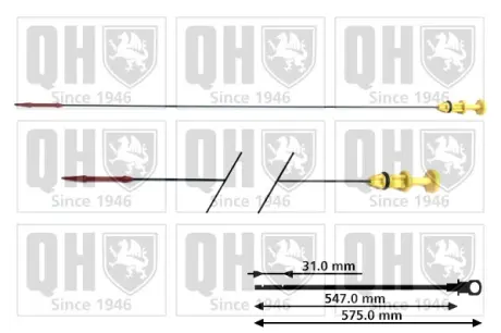 Щуп масляний quinton hazell QOD102 MINI