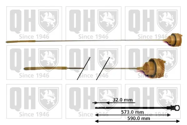 Щуп масляний Quinton Hazell QOD120 (фото 1)