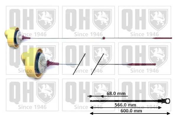 Щуп масляний Quinton Hazell QOD148 (фото 1)