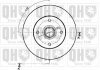 Тормозной диск quinton Hazell BDC3712