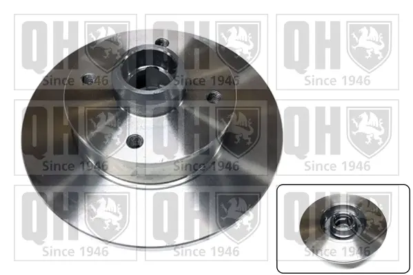 Тормозной диск quinton hazell BDC3712