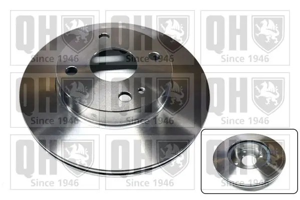 Вентилируемый тормозной диск quinton hazell BDC3960