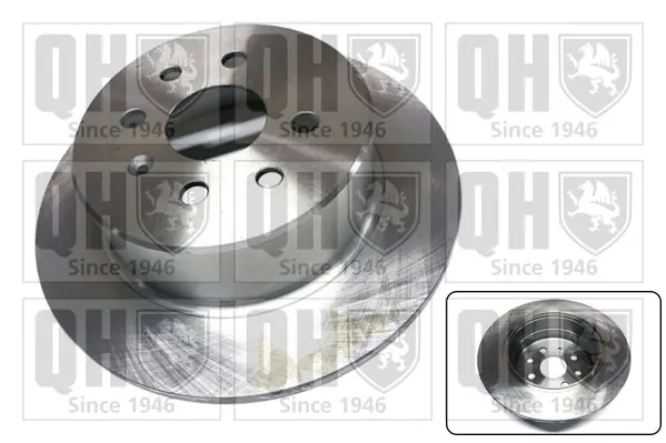 Тормозной диск quinton hazell BDC4596