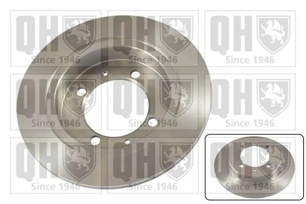 Тормозной диск quinton hazell BDC4634