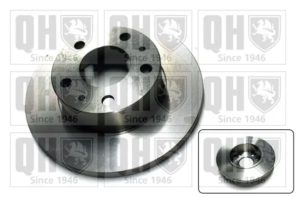 Тормозной диск quinton hazell BDC5236