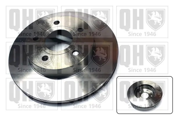 Вентилируемый тормозной диск quinton hazell BDC5382