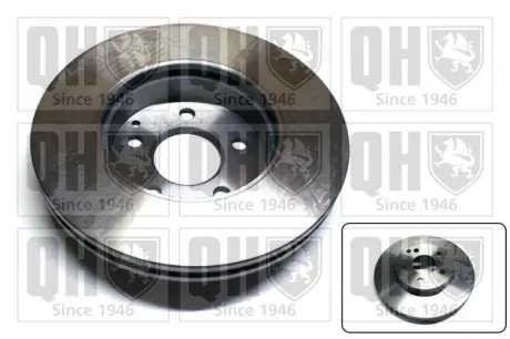 Вентилируемый тормозной диск quinton hazell BDC5414