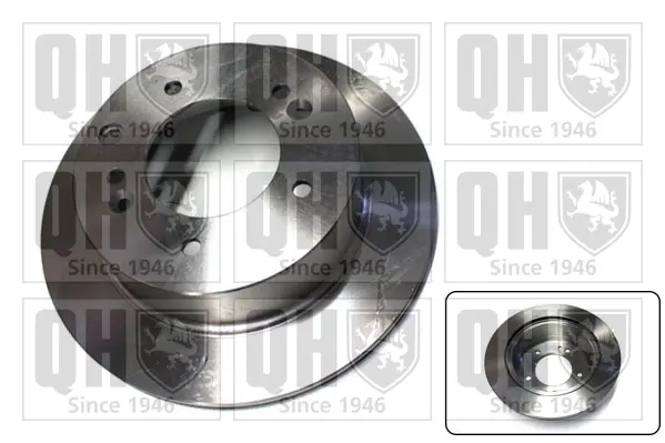 Вентилируемый тормозной диск quinton hazell BDC5463