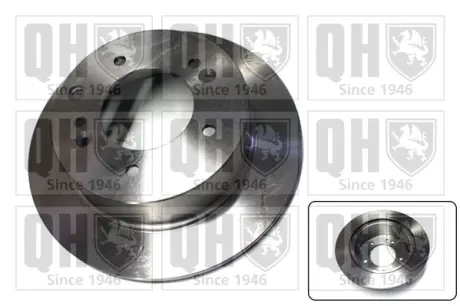 Вентилируемый тормозной диск quinton hazell BDC5463