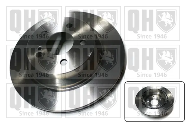 Вентилируемый тормозной диск quinton hazell BDC5466