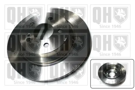 Вентилируемый тормозной диск quinton hazell BDC5466