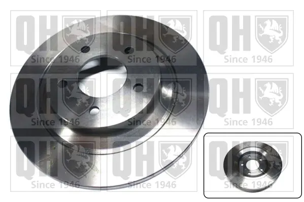 Тормозной диск quinton hazell BDC5512