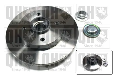 Тормозной диск quinton hazell BDC5771