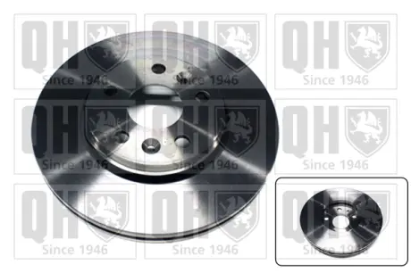 Тормозной диск quinton hazell BDC5836 Рено Кенго 1