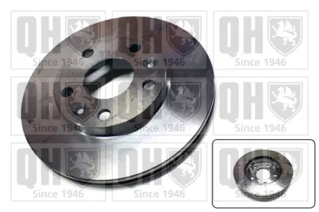 Вентильований гальмівний диск Quinton Hazell BDC6056