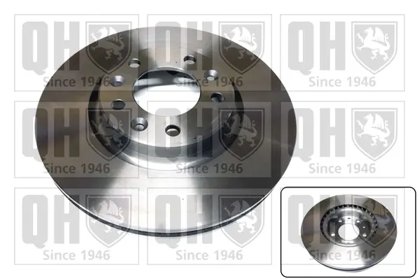 Вентилируемый тормозной диск quinton hazell BDC6099