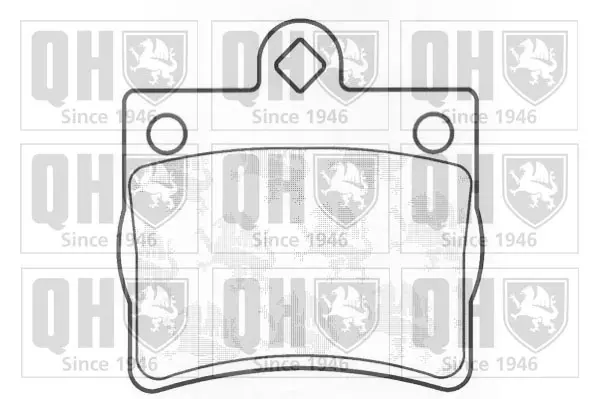 Тормозные колодки quinton hazell BP1062