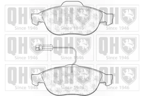 Тормозные колодки quinton hazell BP1078