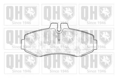 Тормозные колодки quinton hazell BP1096
