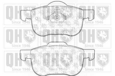 Тормозні (гальмівні) колодки quinton Hazell BP1103 на Вольво V70