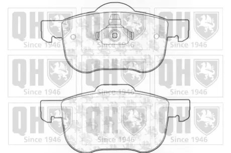 Тормозные колодки quinton hazell BP1103