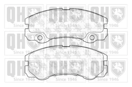 Тормозные колодки quinton hazell BP1204