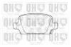 Тормозные колодки quinton hazell BP1267