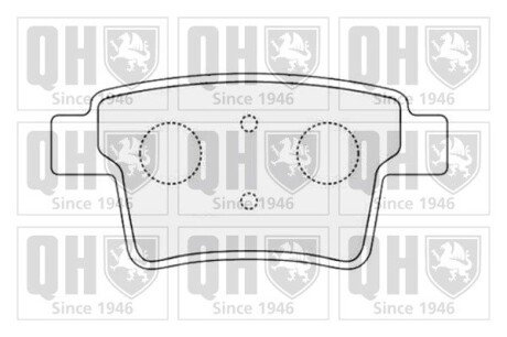 Тормозные колодки quinton Hazell BP1499