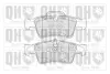 Тормозные колодки quinton hazell BP1525