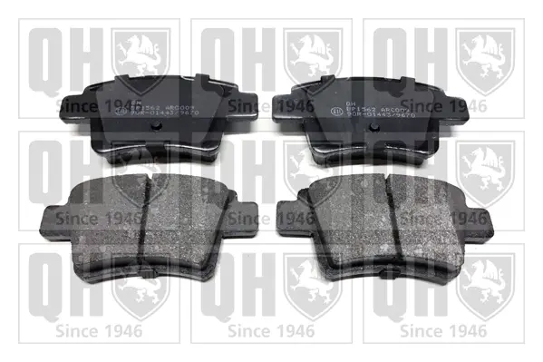 Тормозные колодки quinton hazell BP1562