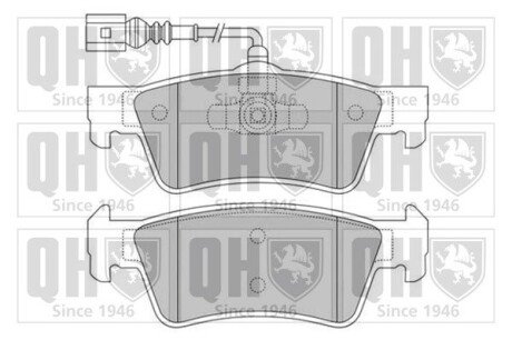 Тормозные колодки quinton Hazell BP1567