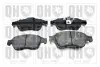 Тормозные колодки quinton hazell BP1655