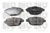 Тормозные колодки quinton hazell BP1667