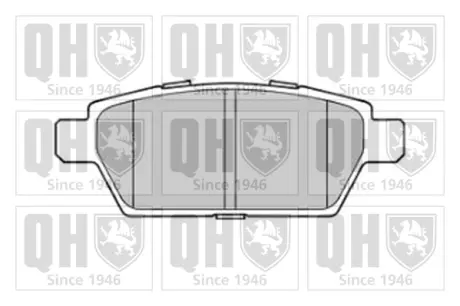 Тормозные колодки quinton hazell BP1787