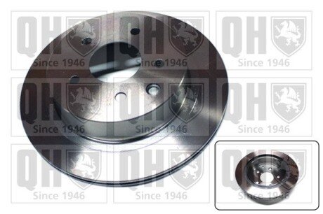 Вентилируемый тормозной диск quinton Hazell BDC5479 на Ниссан Qashqai j10