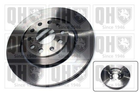 Вентильований гальмівний диск quinton Hazell BDC5628 на Шкода Octavia A8