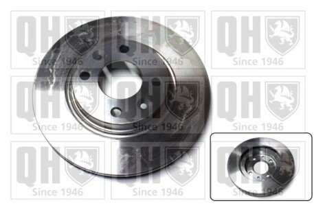Вентильований гальмівний диск quinton Hazell BDC6025