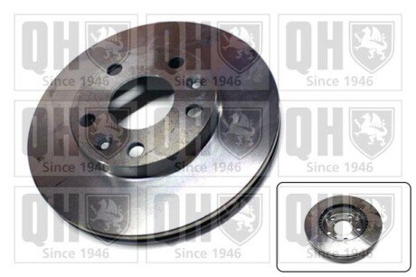 Вентилируемый тормозной диск quinton Hazell BDC6056 на Шкода Суперб 1