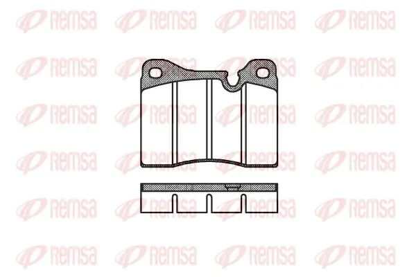 REMSA BMW датчик зносу гальмівних накладок пр. BMW 1 F20, 3 F30,4 F32 Remsa 001130 (фото 1)