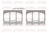 Передние тормозные колодки remsa 004402