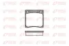 REMSA CITROEN гальмівні колодки задн. ZX 91-,Xsara,Peugeot 206-309,Renault 19,Clio,Megane I remsa 006700