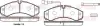 REMSA IVECO колодки гальмівні передн./задн. DAILY 96 remsa 065132