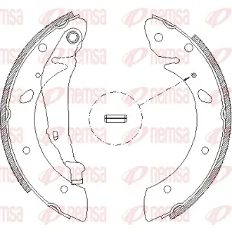 REMSA TOYOTA щоки гальмівні Avensis 97- remsa 411300