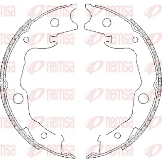 Колодки ручного (стоячого) гальма Remsa 467700