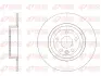 REMSA LAND ROVER диск гальм. задн. RANGE ROVER EVOQUE 2.0 11- remsa 6204700