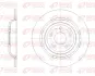 REMSA FORD Гальмівний диск FOCUS IV 1.0-2.3 18- Remsa 6209500 (фото 1)