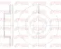 REMSA VW диск гальм. передн. CRAFTER 16- remsa 6211710