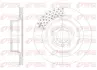 REMSA BMW Гальмівний диск задн. 3/G20 21- Remsa 6255110 (фото 1)
