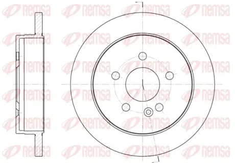 REMSA DB диск гальмівний W163 ML-klasa 98-00 задн. Remsa 6799.00
